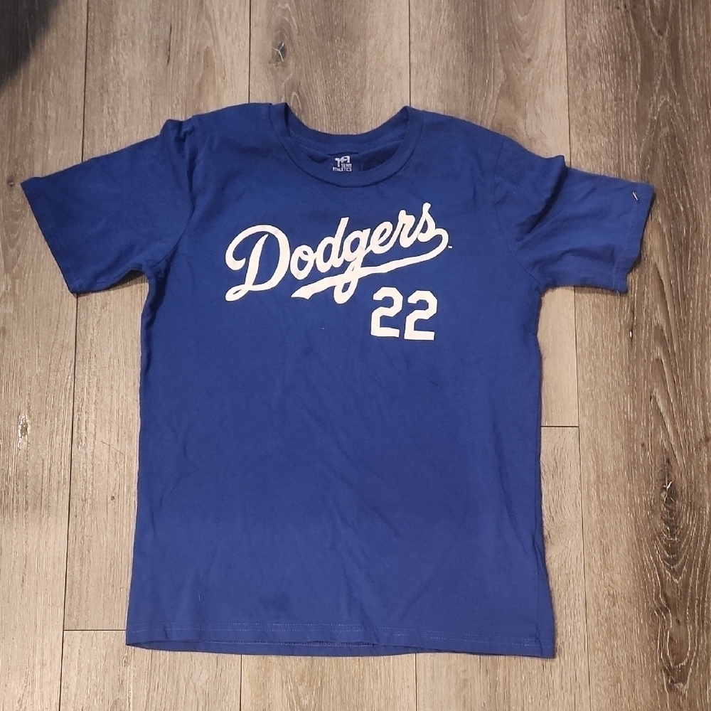 Kids Kershaw Dodgers Blue T-Shirt